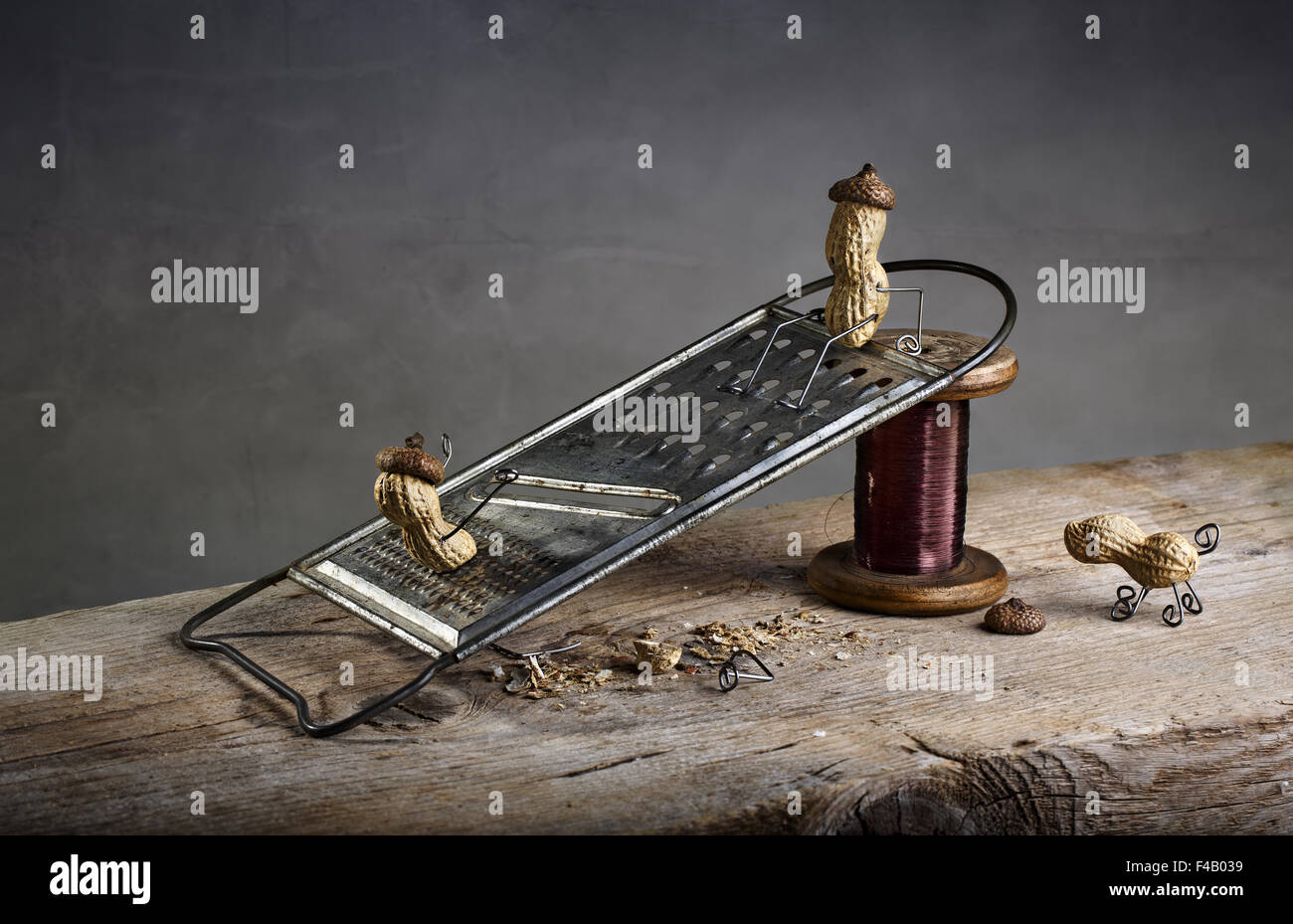 Cose semplici - Scorrimento verso il basso Foto Stock
