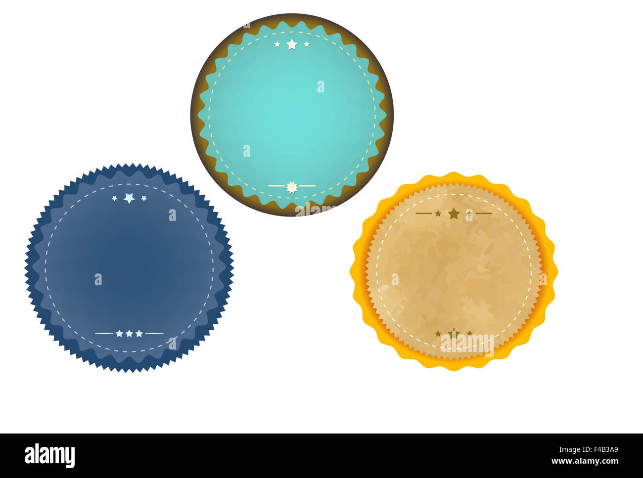 Contrassegni dell'annata Foto Stock