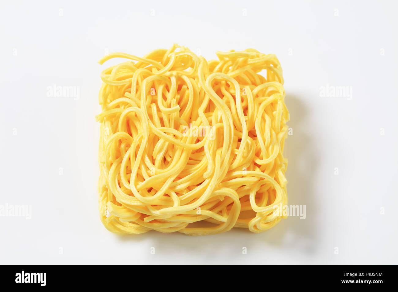 Fascio di spaghetti secchi Foto Stock
