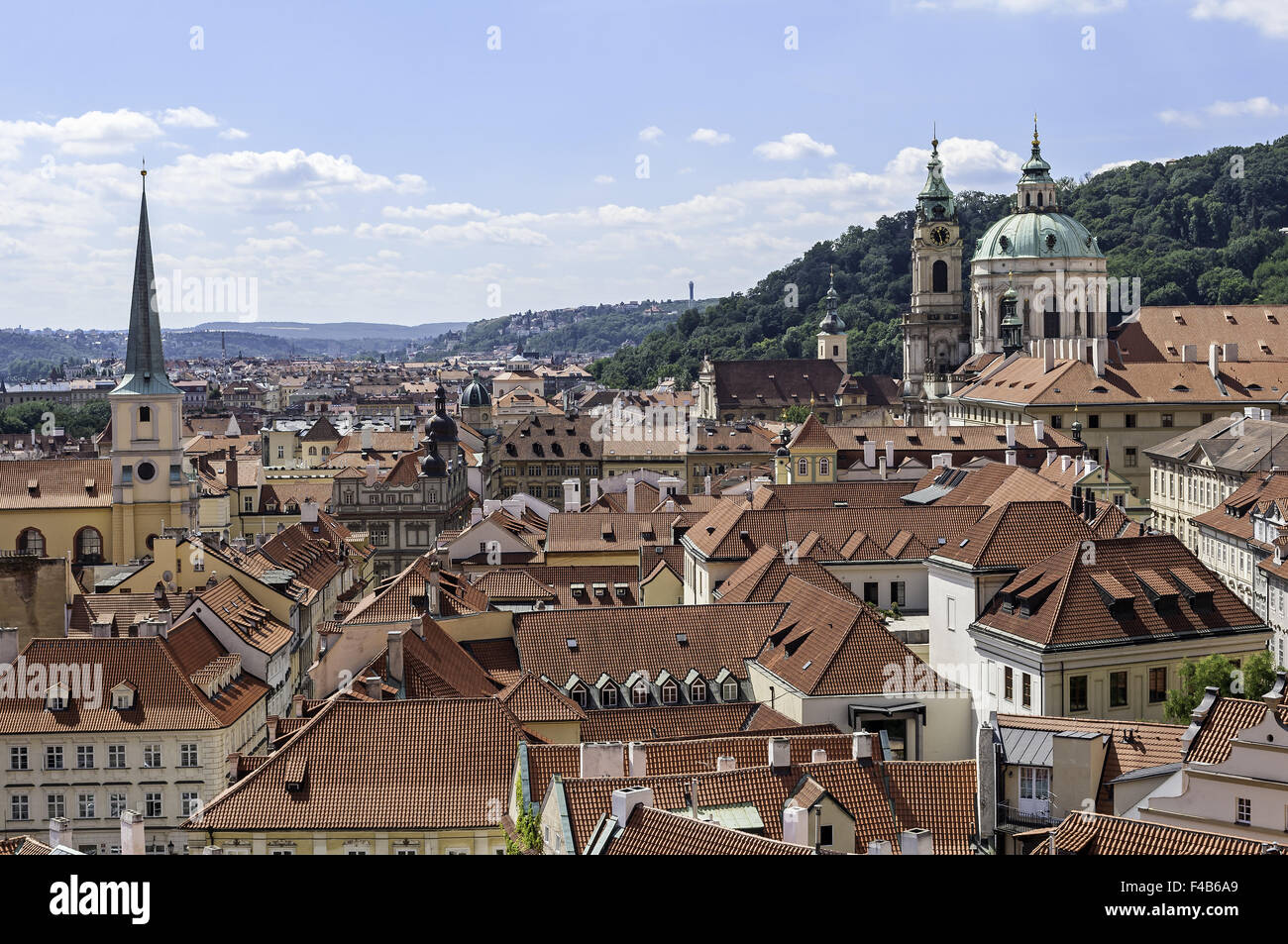 Città di Praga. Foto Stock