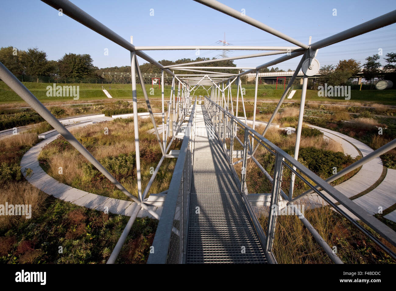 Parco di Berna, Bottrop, Germania. Foto Stock