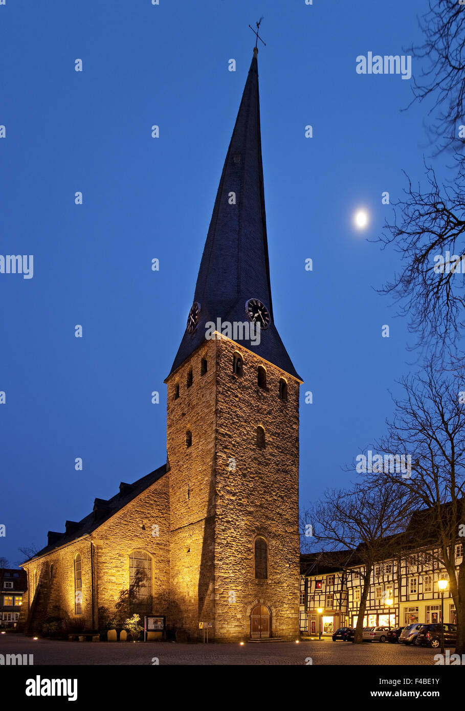 La Chiesa di San Giorgio, Hattingen, Germania. Foto Stock