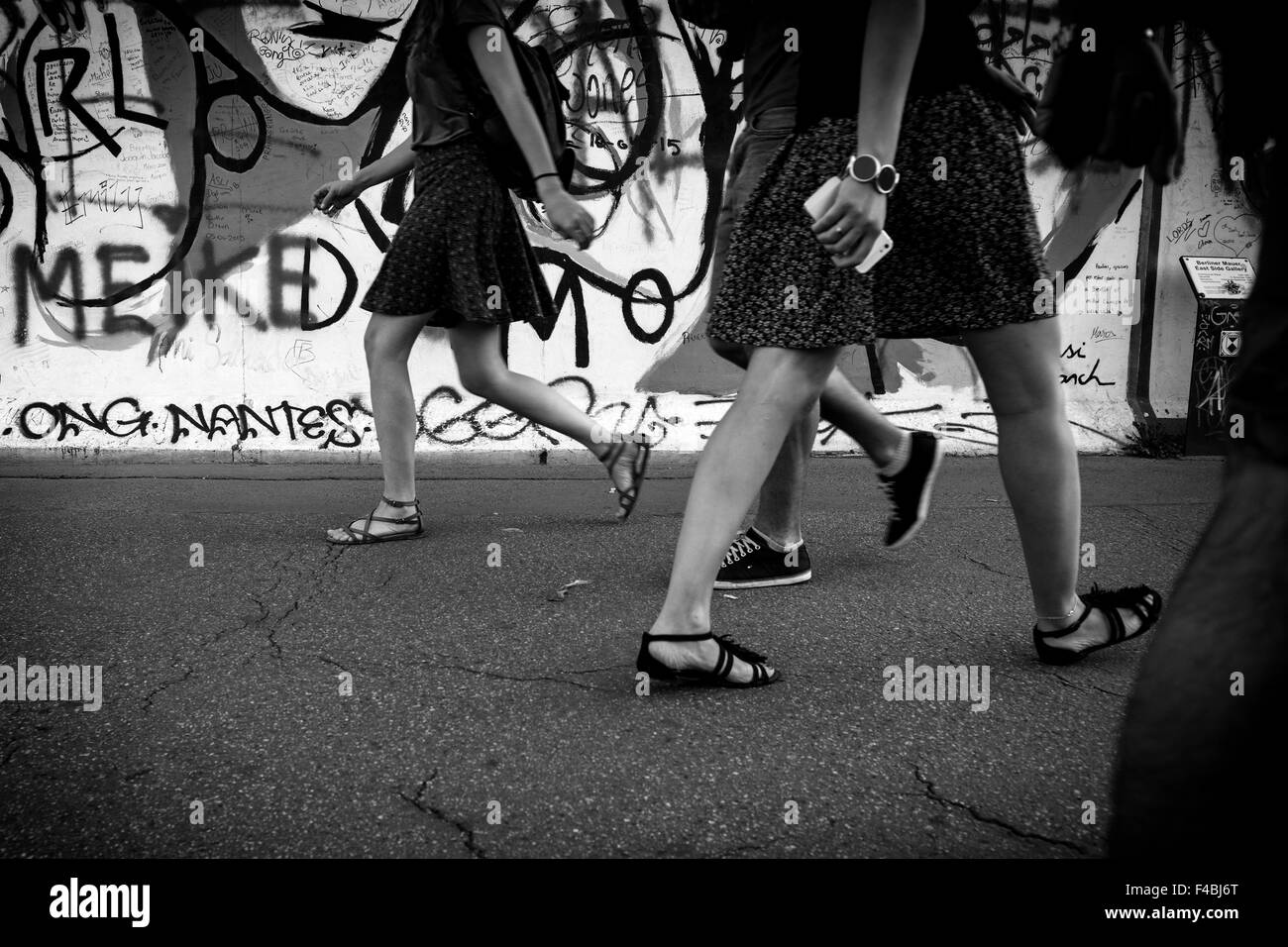Germania, Berlin, Berlin's Wall Foto Stock