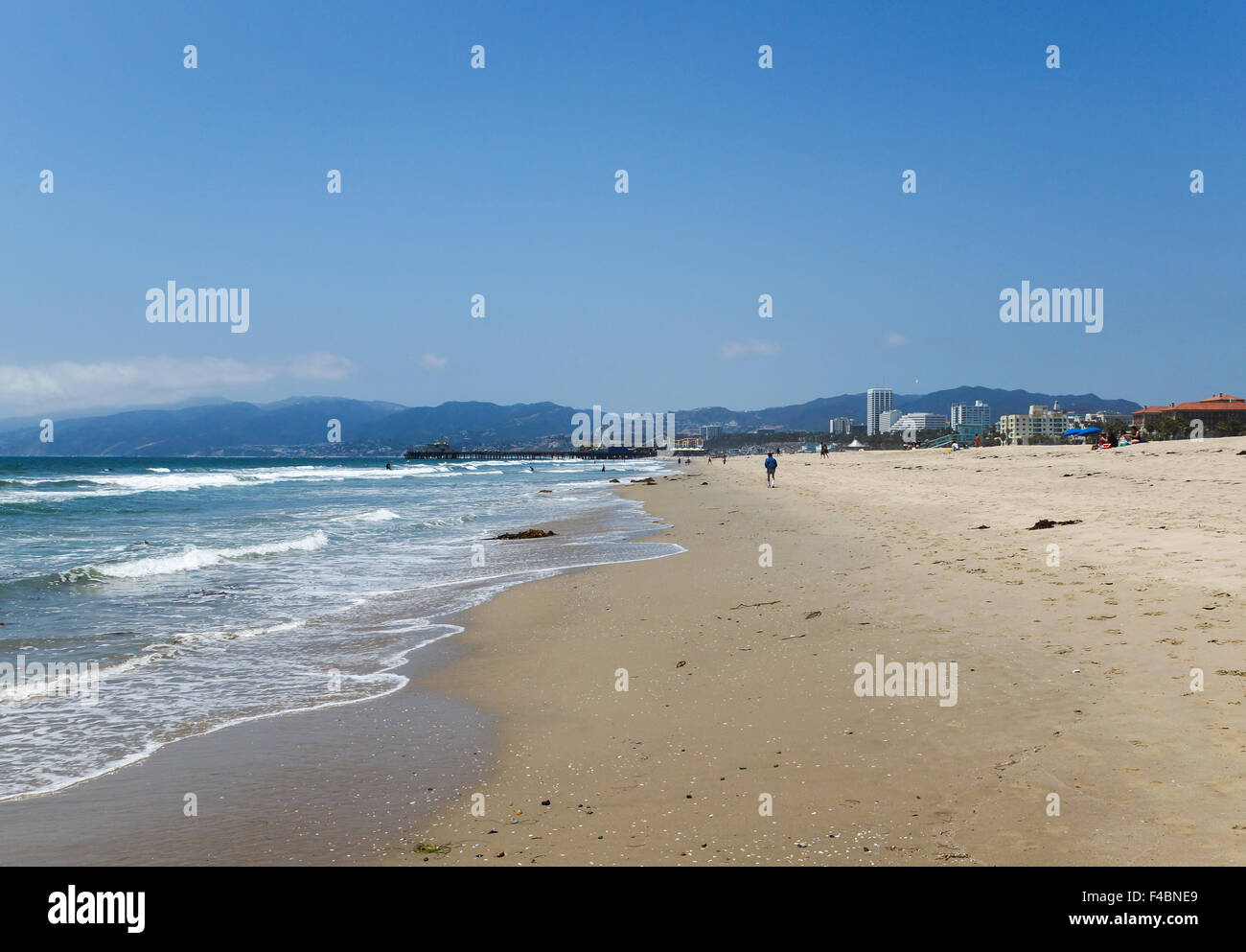 La spiaggia di Venezia a Los Angeles Foto Stock