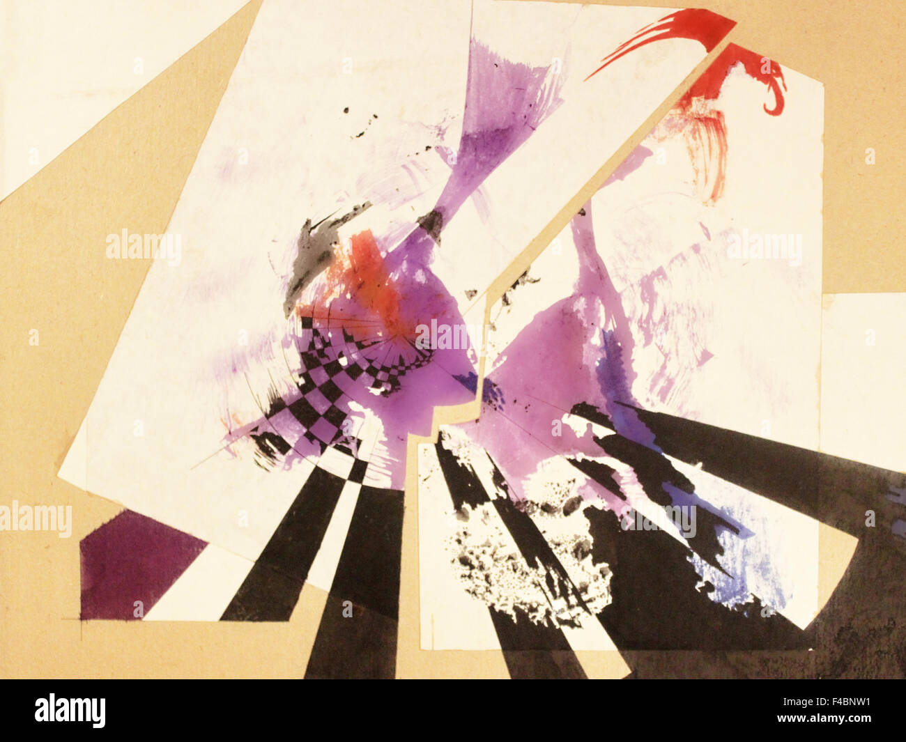 Disegno astratto Foto Stock