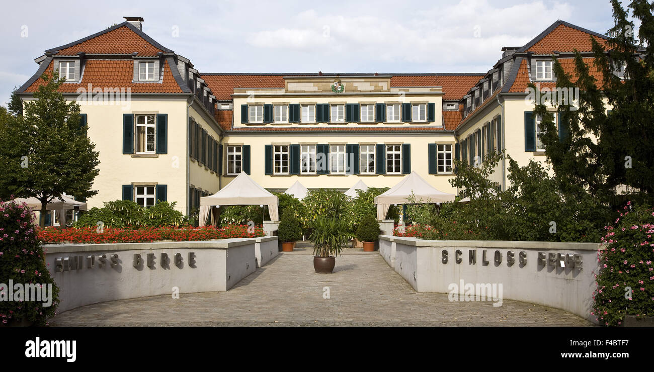 Il castello di Berge, Gelsenkirchen, Germania Foto Stock