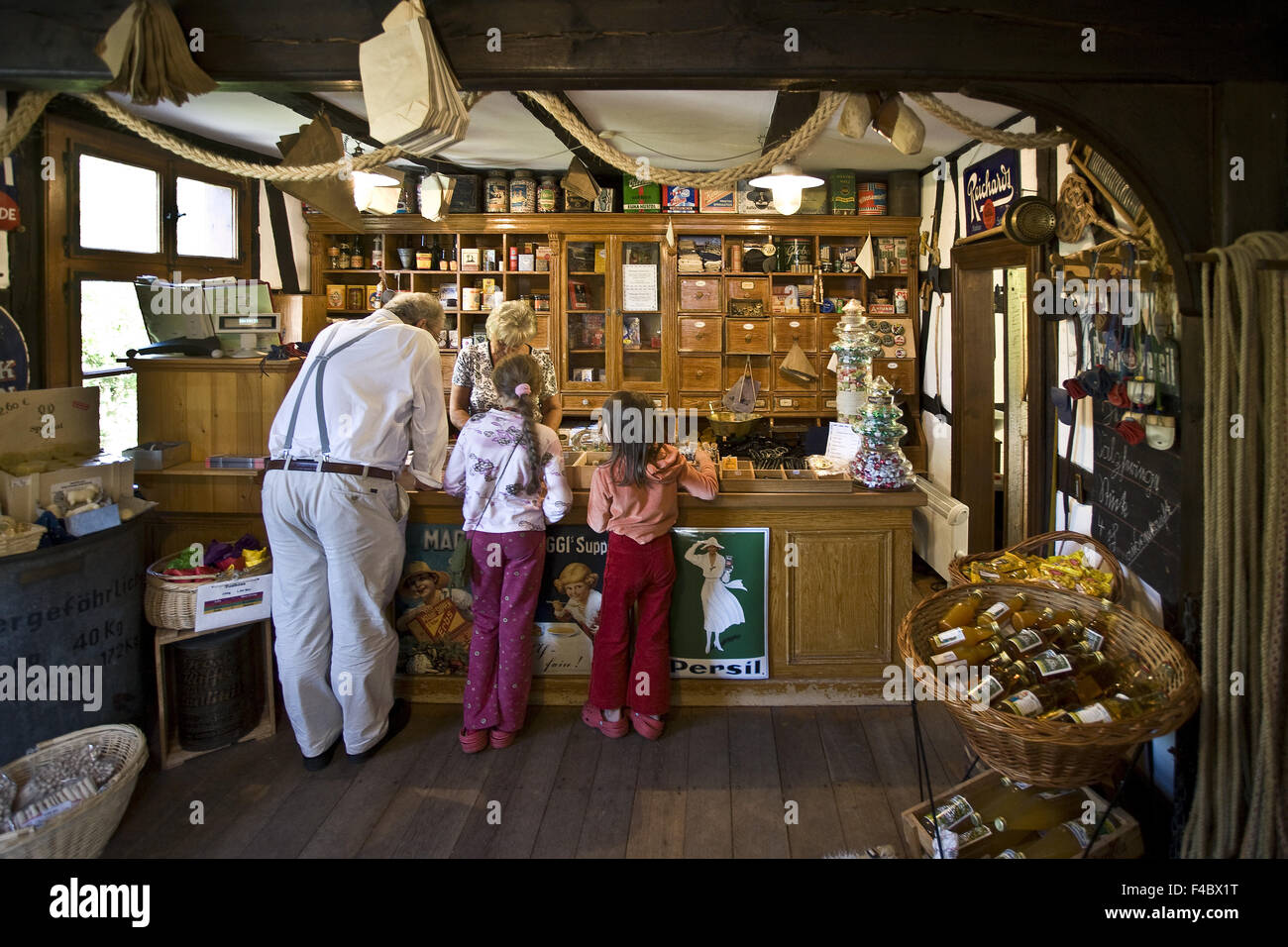 Open Air Museum, Hagen, Germania Foto Stock