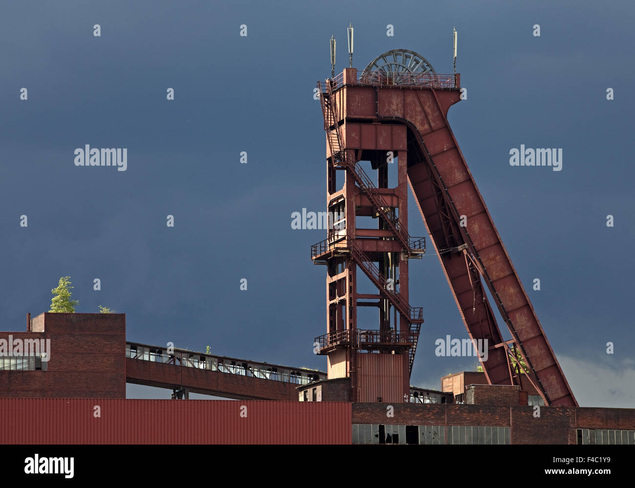 Colliery Schlaegel e ferro da stiro, Herten, Germania Foto Stock