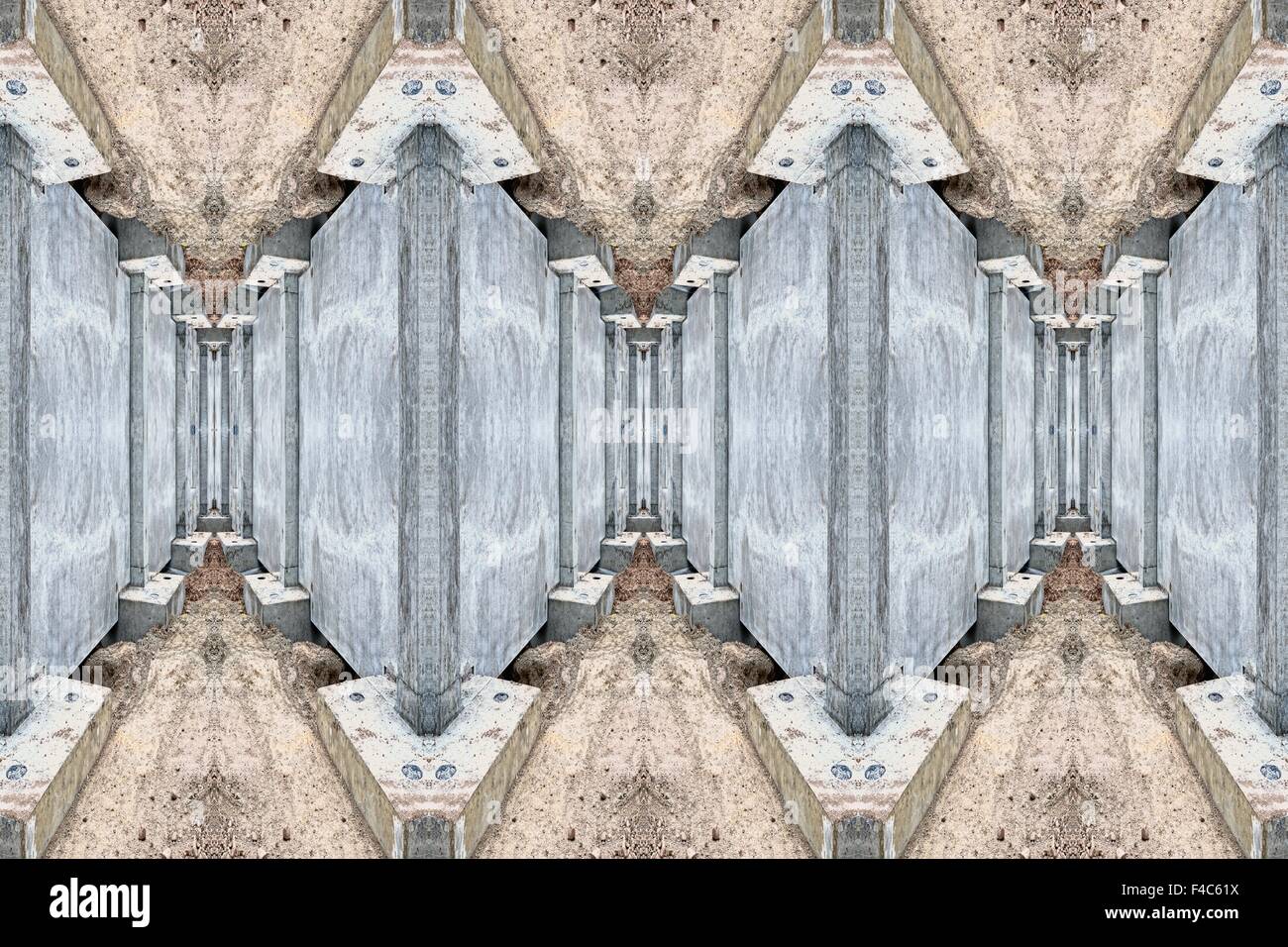 Claustrofobia pura Foto Stock