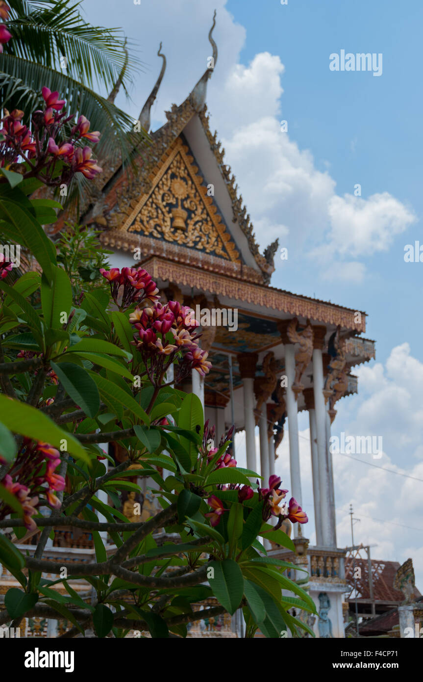 Antico tempio in Laos Foto Stock