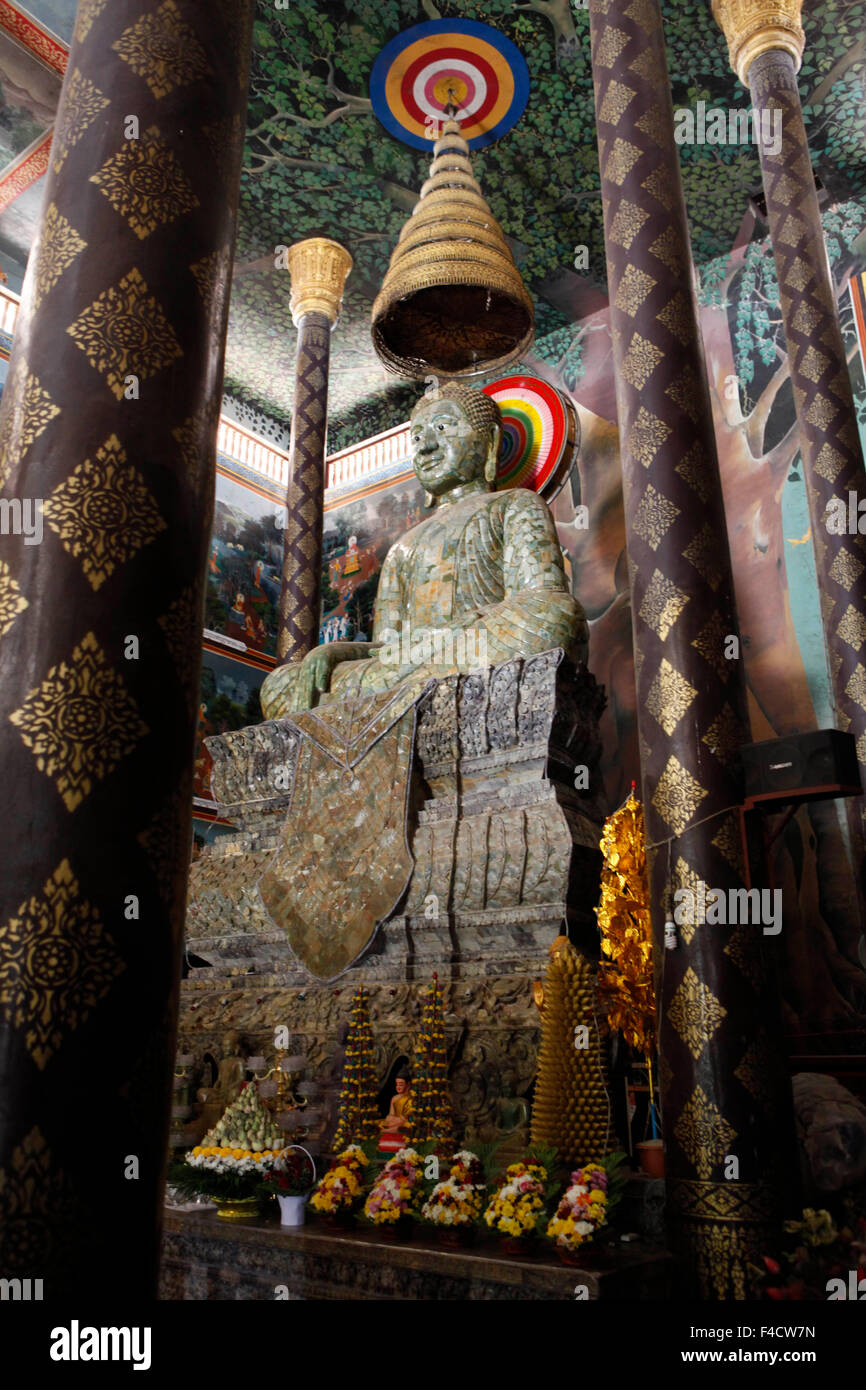 La Udon monastero vicino a Phom Penh Cambogia. Denominata anche Vipassana Duhrak. Foto Stock