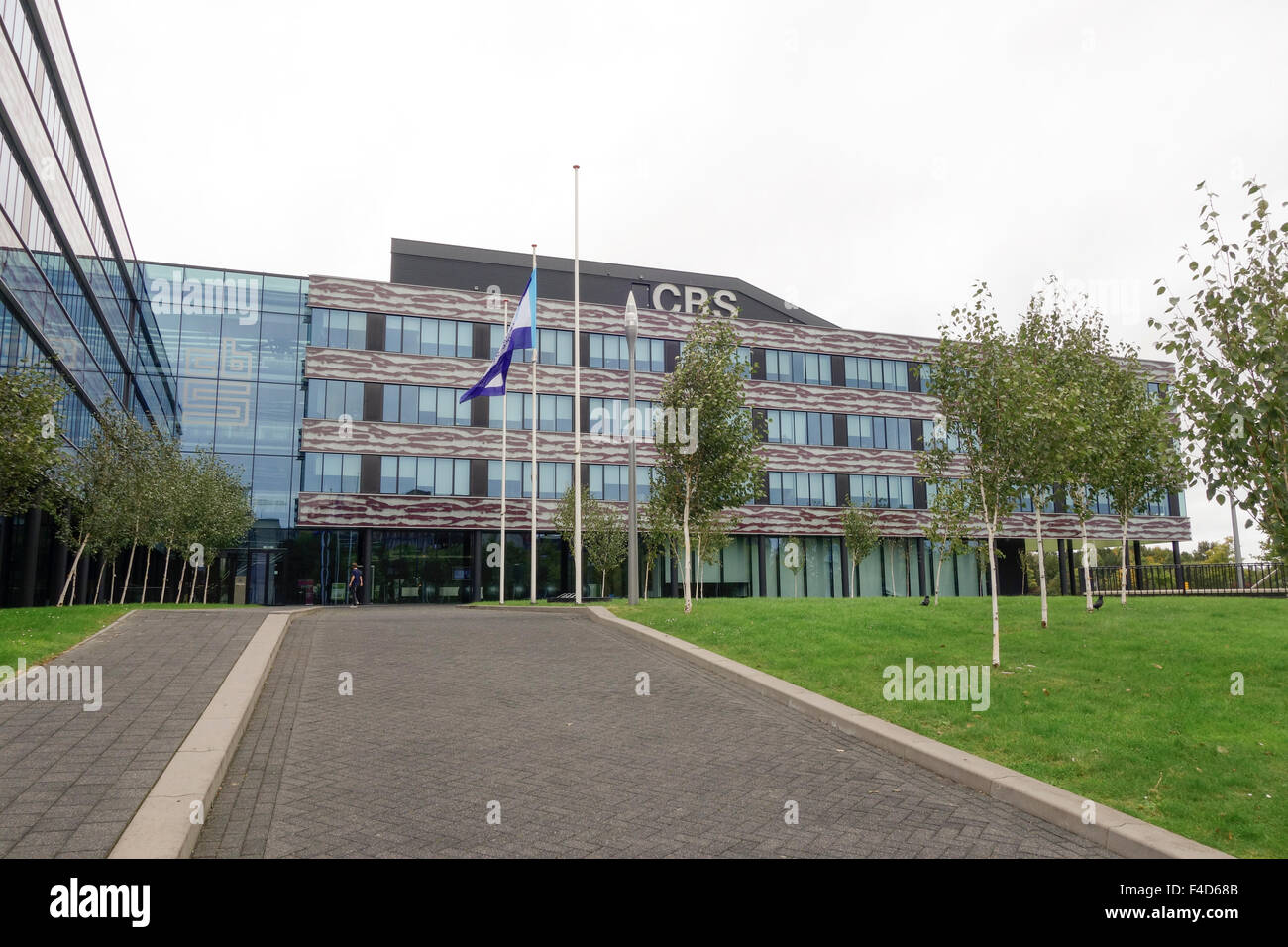 CBS a Heerlen, olandese Ufficio Centrale di Statistica, Centraal Bureau van Statistiek ", Limburgo, Paesi Bassi. Foto Stock