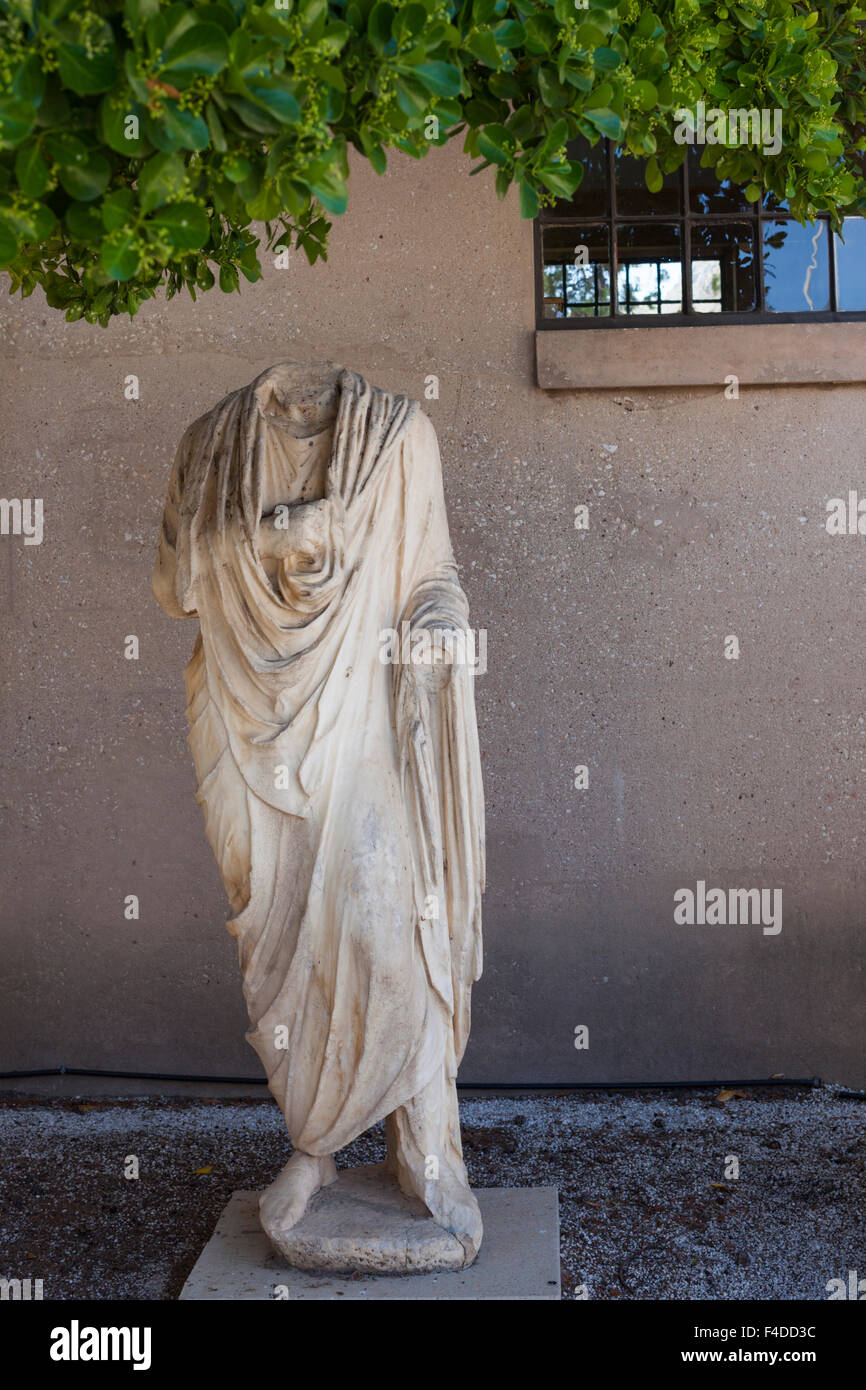 La Grecia, Peloponneso, Corinto, antica Corinto, museo, decapitati statua Foto Stock