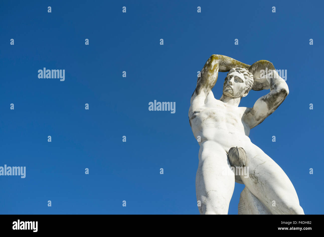 Foro Italico, Stadio dei Marmi disegnato nel 1920 da Enrico Del Debbio, Roma, Italia Foto Stock