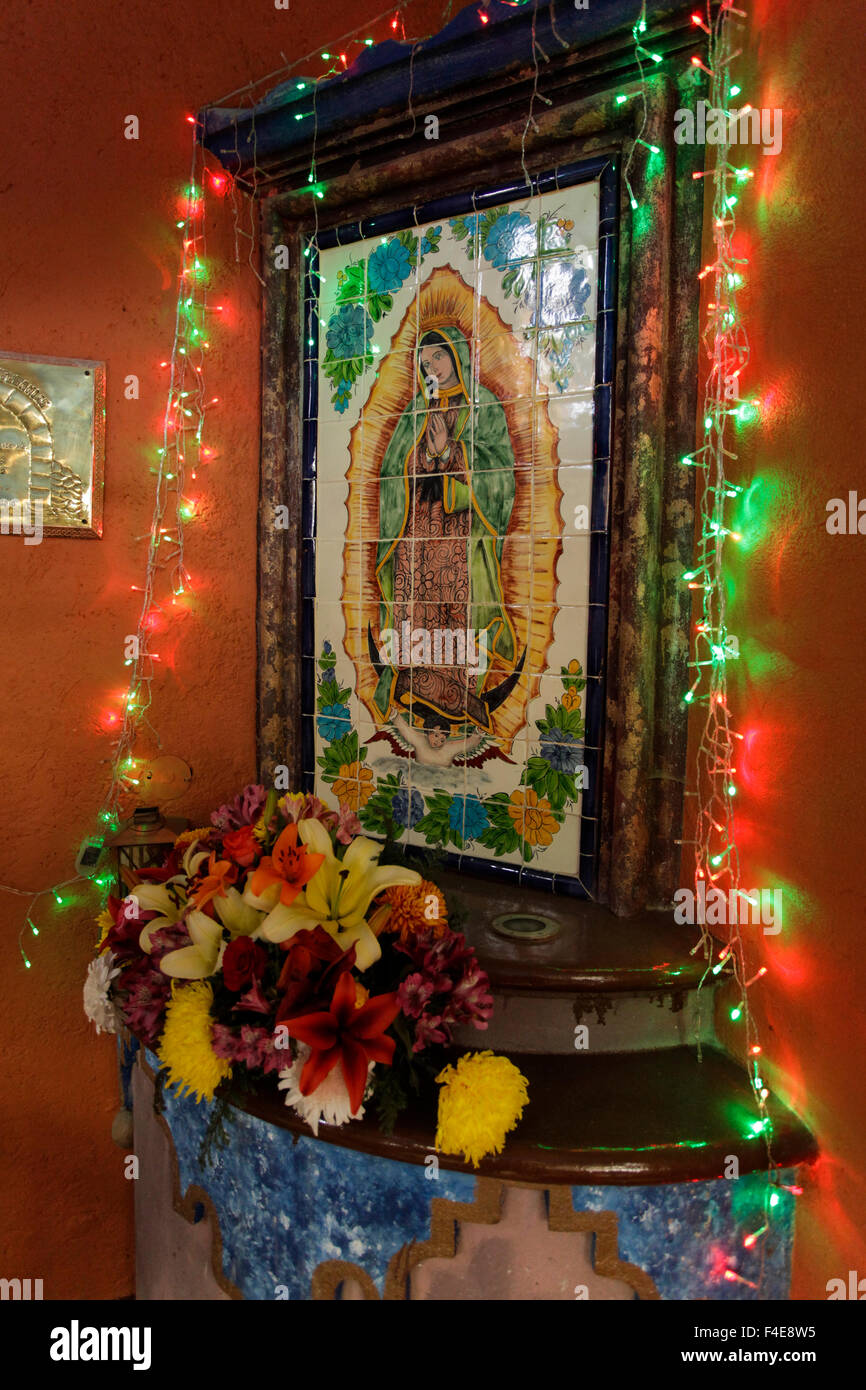 Alter per la Vergine Maria, San Miguel De Allende, Messico. Foto Stock