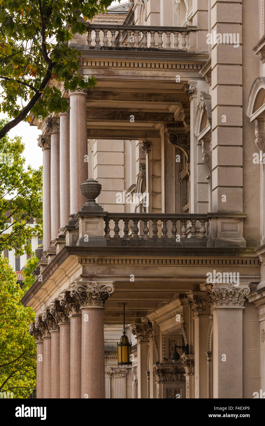 Stati Uniti d'America, New Jersey, Trenton, New Jersey State Capitol, dettaglio Foto Stock