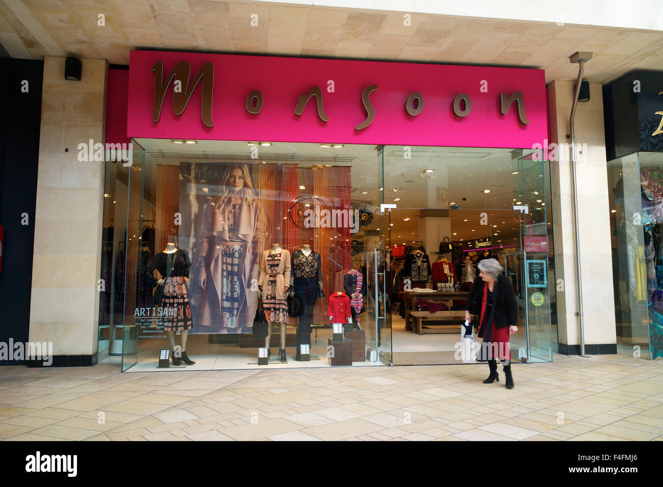 Negozio di monsone, REGNO UNITO Foto Stock