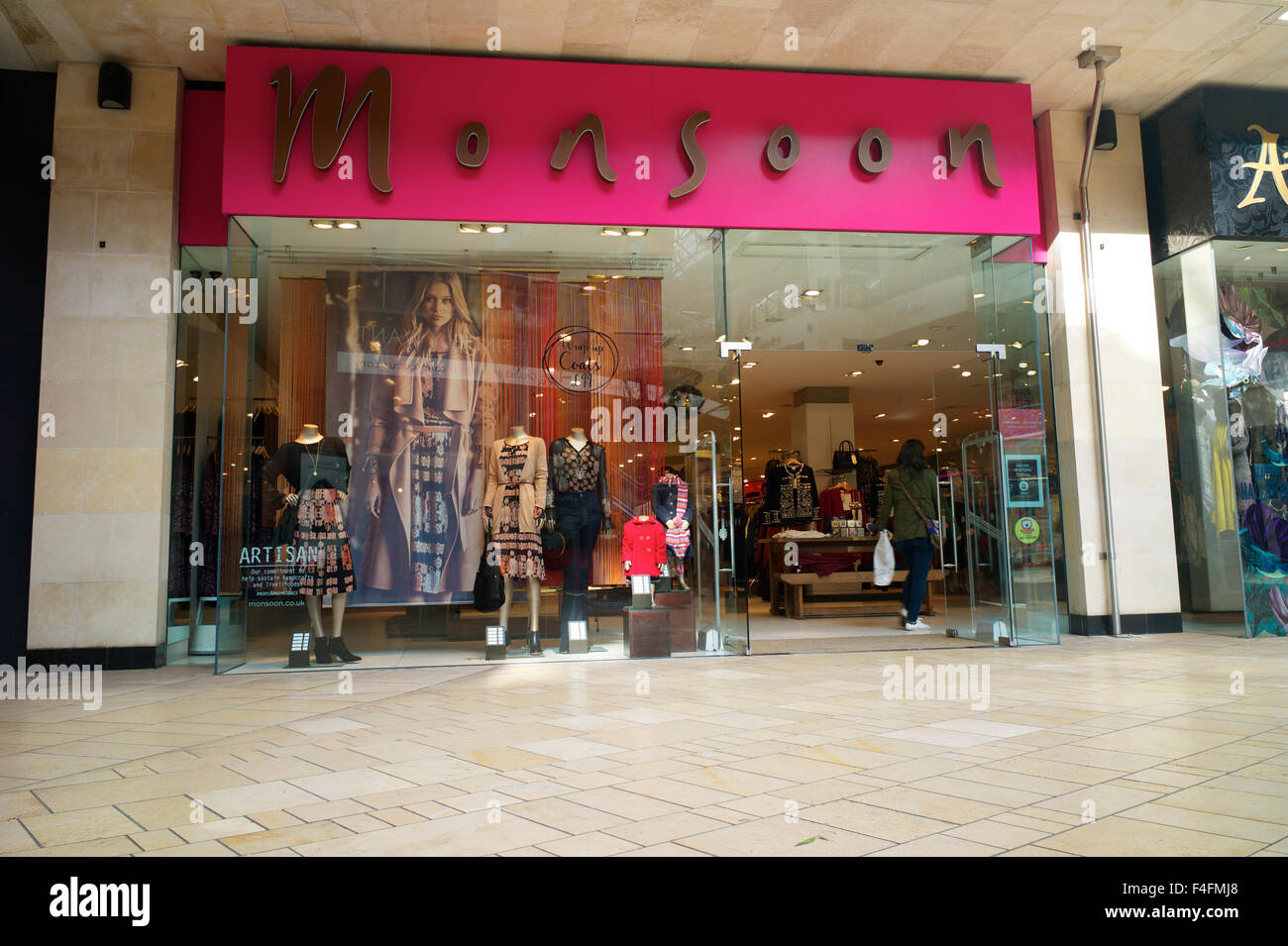 Negozio di monsone, REGNO UNITO Foto Stock