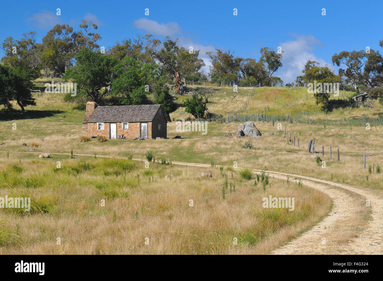 Vecchio Cottage Foto Stock