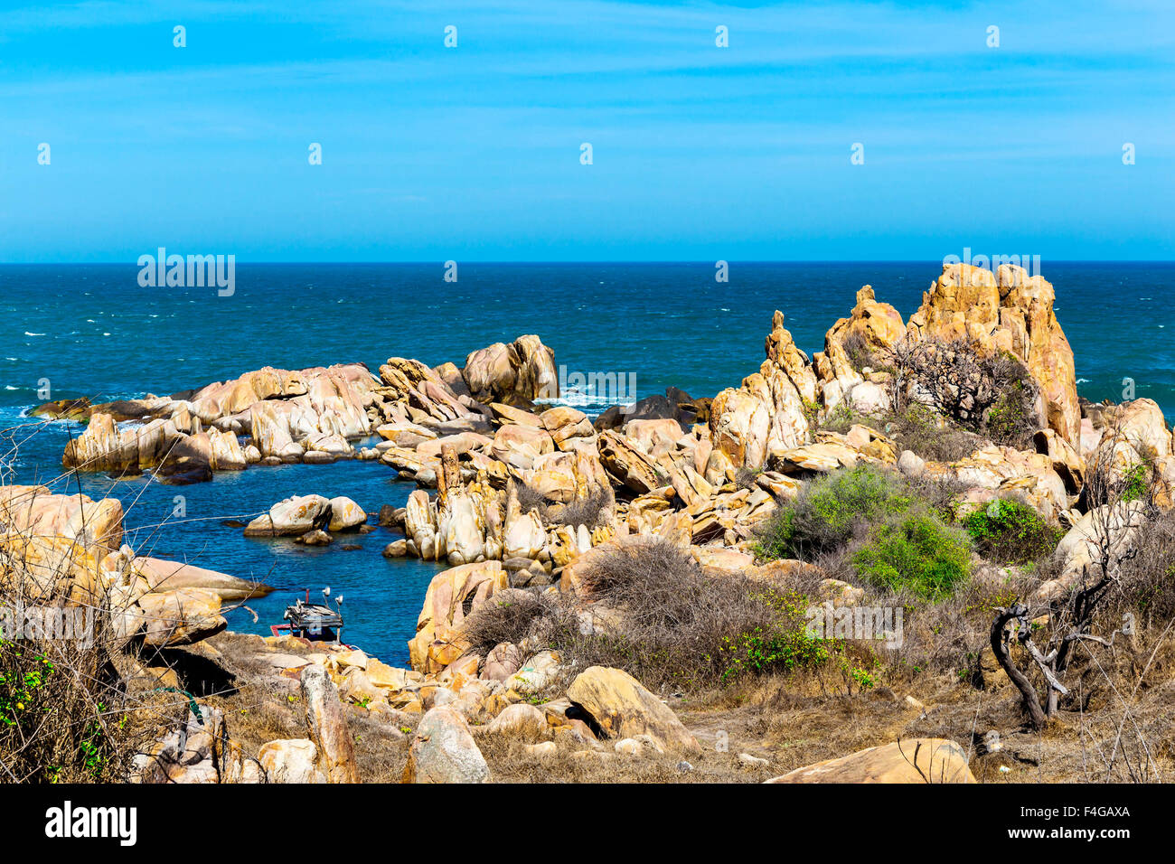 Ke Ga isola, Mui Ne, Vietnam Foto Stock