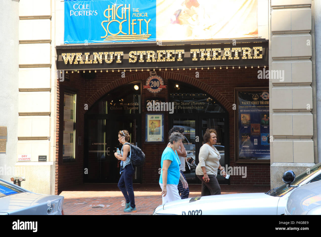 Walnut Street Theatre di Philadelphia, Pennsylvania, il più vecchio teatro negli Stati Uniti. Foto Stock