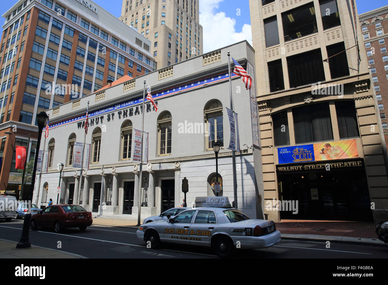 Walnut Street Theatre di Philadelphia, Pennsylvania, il più vecchio teatro negli Stati Uniti. Foto Stock