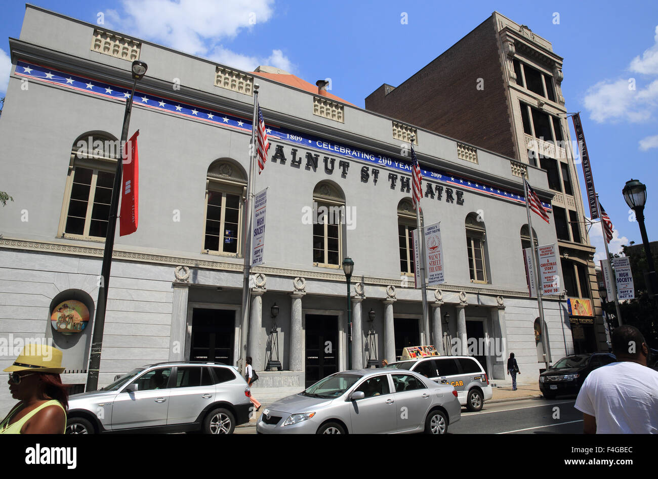 Walnut Street Theatre di Philadelphia, Pennsylvania, il più vecchio teatro negli Stati Uniti. Foto Stock