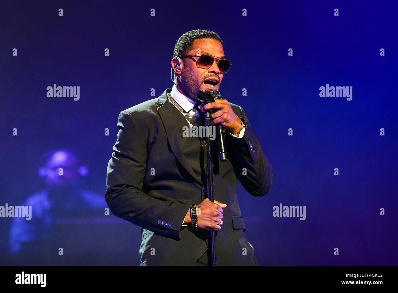 Music Artista MAXWELL porta il suo Tour 2014 alla Durham Performing Arts Center di Durham, NC. Gerald Maxwell Rivera, (sopportato il 23 maggio 1973), meglio noto con il suo nome di fase Maxwell, è un cantante americano-cantautore, record producer e attore. Foto Stock