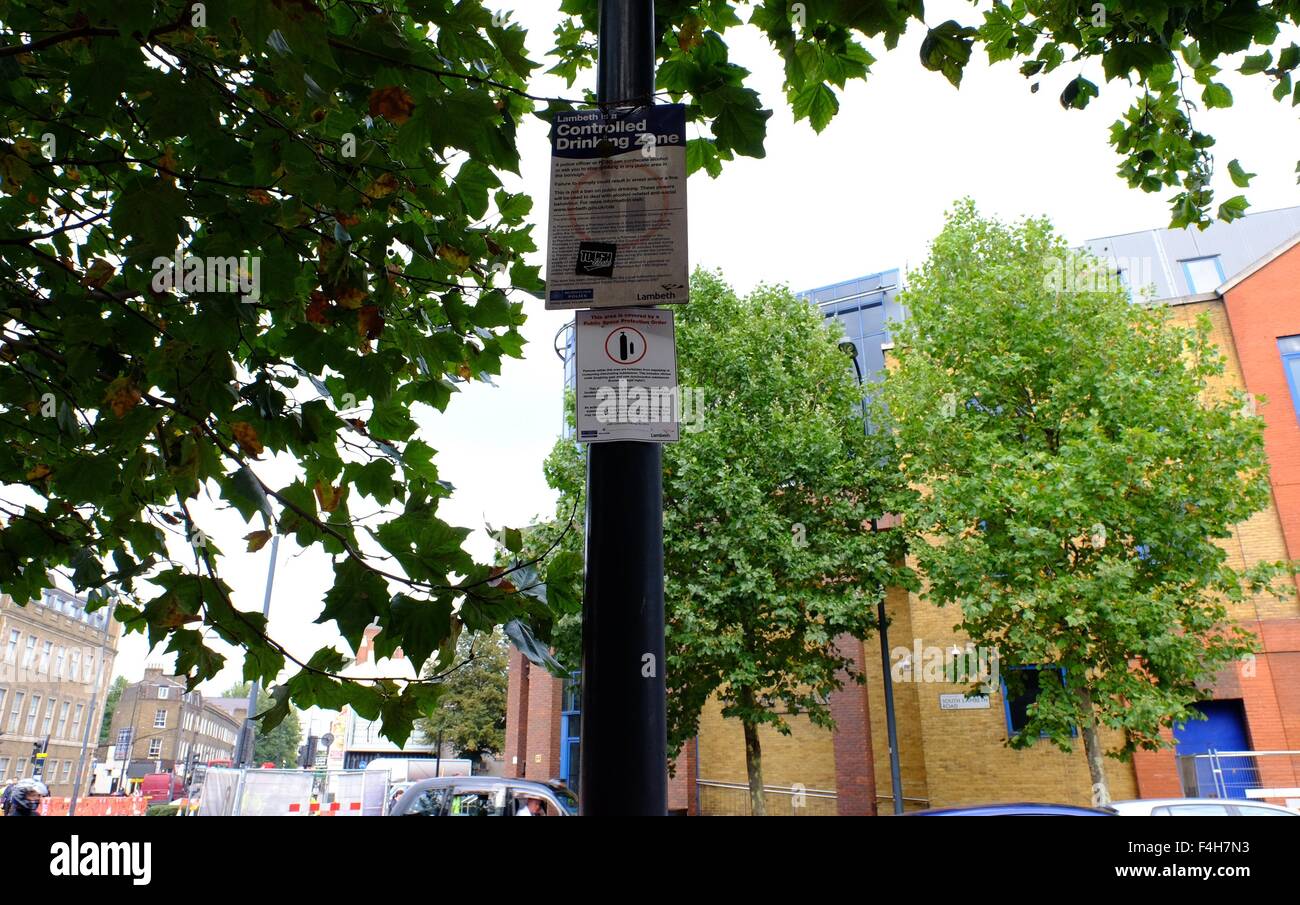 Consiglio di Lambeth divieti gas esilarante come droga ricreativa dotata di: atmosfera dove: Londra, Regno Unito quando: 17 Ago 2015 Foto Stock