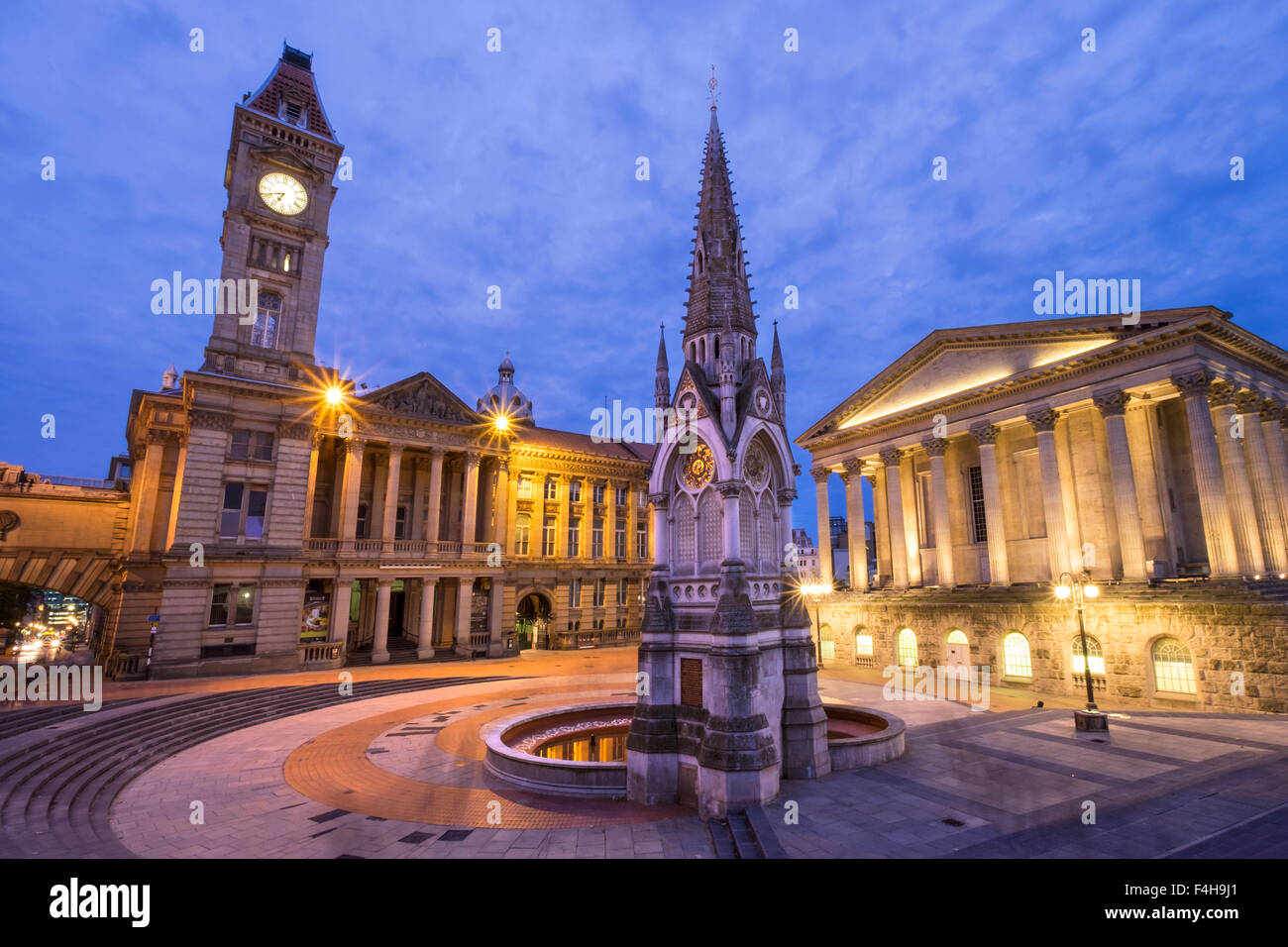 Birmingham Museum, la Galleria d'arte, Municipio Chamberlain Square, Birmingham, Inghilterra, Regno Unito. Foto Stock