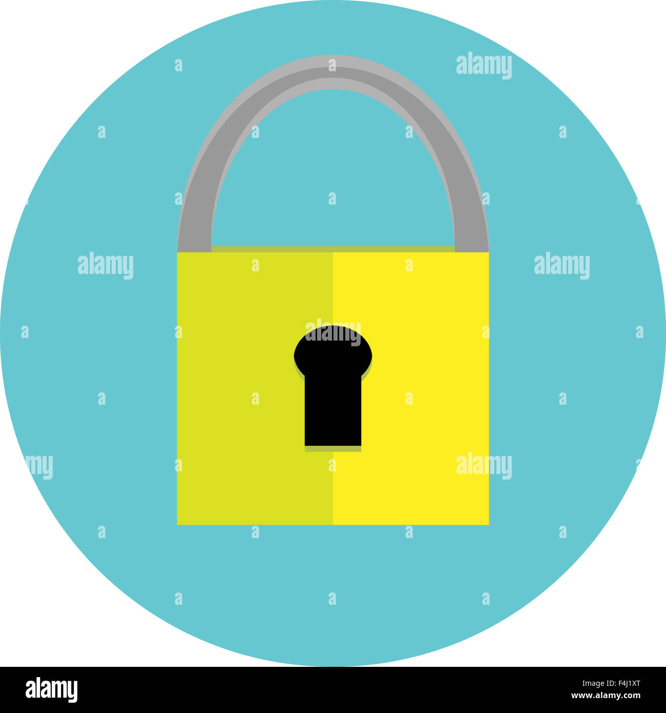 Icona a forma di lucchetto. Sicurezza web, sicura protezione, password e internet, sistema privacy, vector art design insolito astratta fashion ho Foto Stock