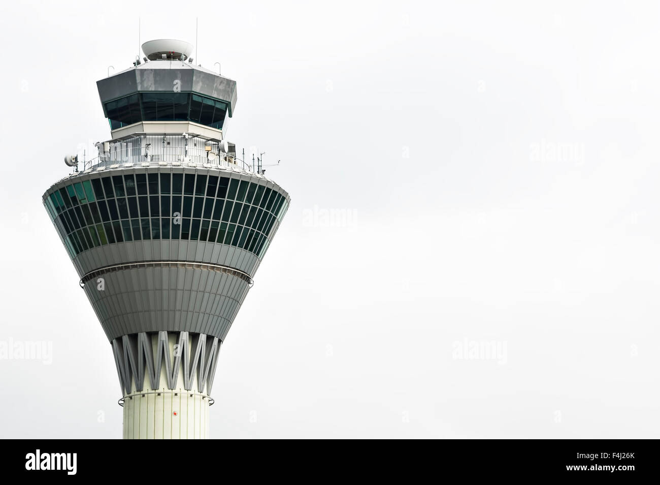 L'Aeroporto Internazionale di Kuala Lumpur tower (KLIA) Foto Stock