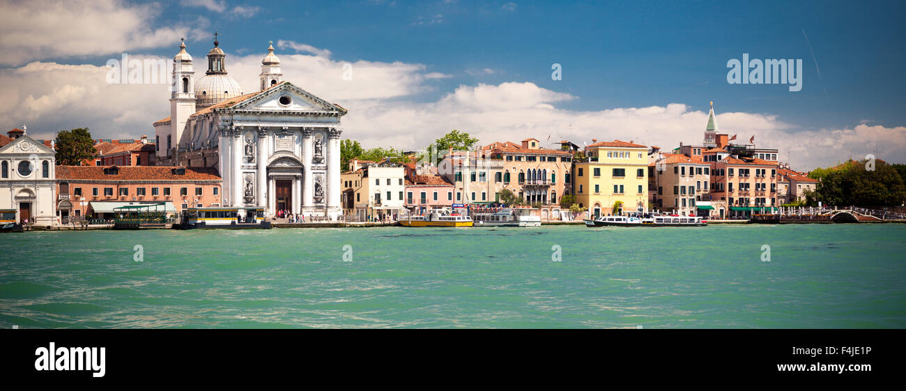 Tipica architettura storica di Venezia Foto Stock