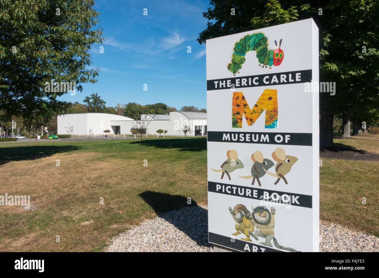 Eric Carle Museum of picture book art in Amherst MA Foto Stock