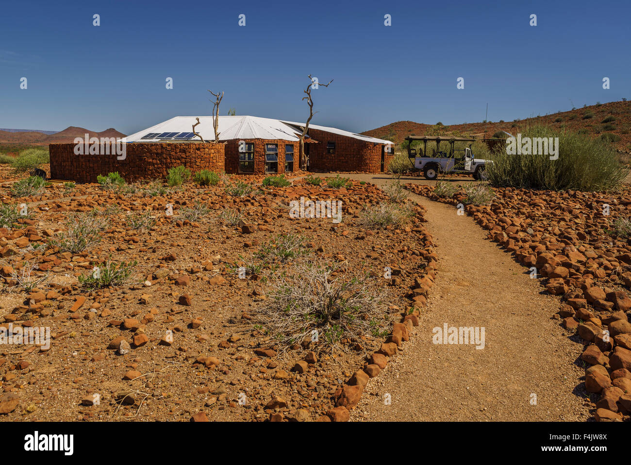 Etendeka mountain camp, Namibia, Africa Foto Stock