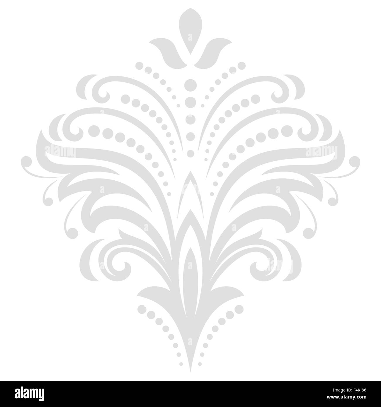 Floral pattern astratti Foto Stock