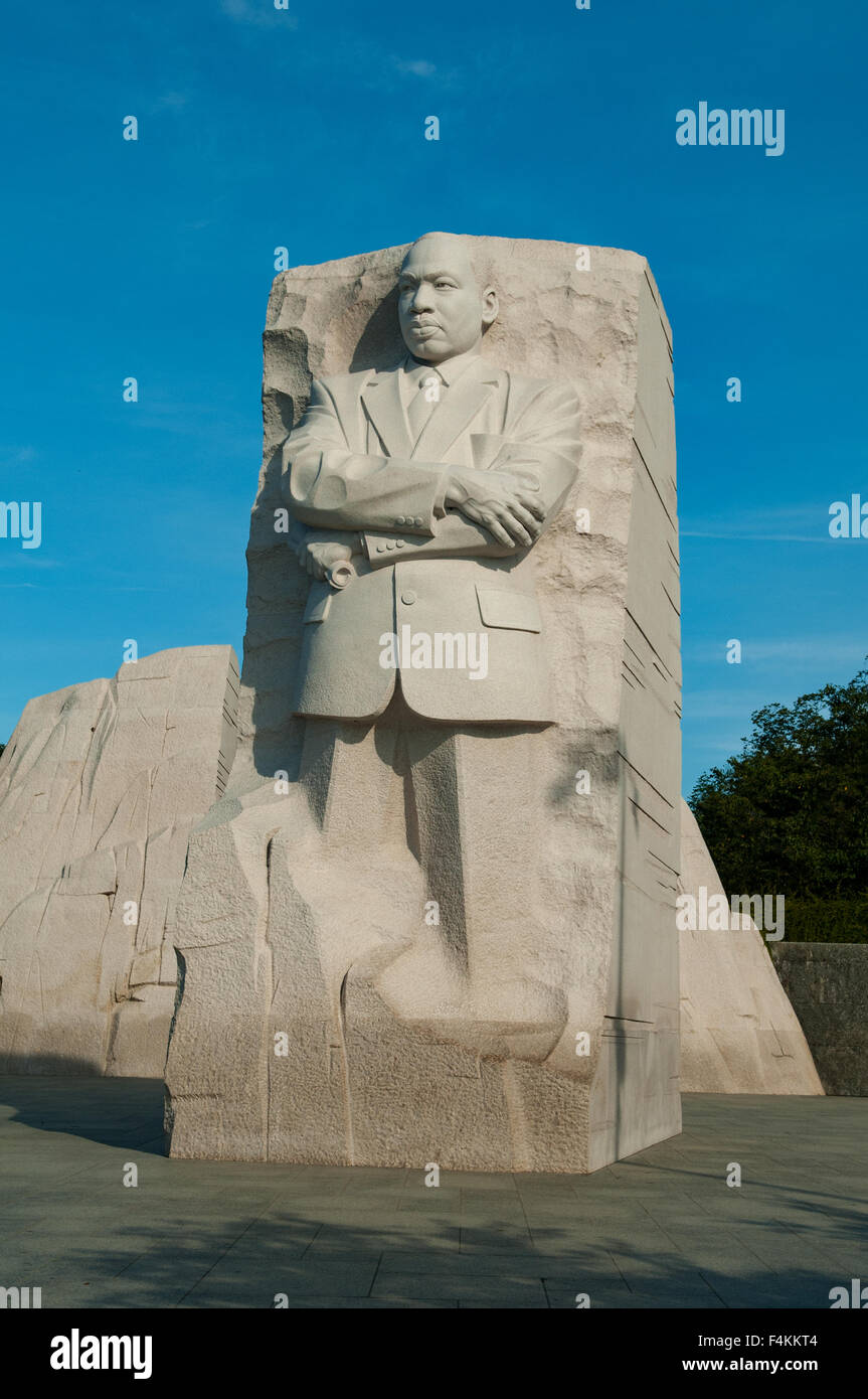 Martin Luther King Jr Memorial, Washington DC, Stati Uniti d'America Foto Stock