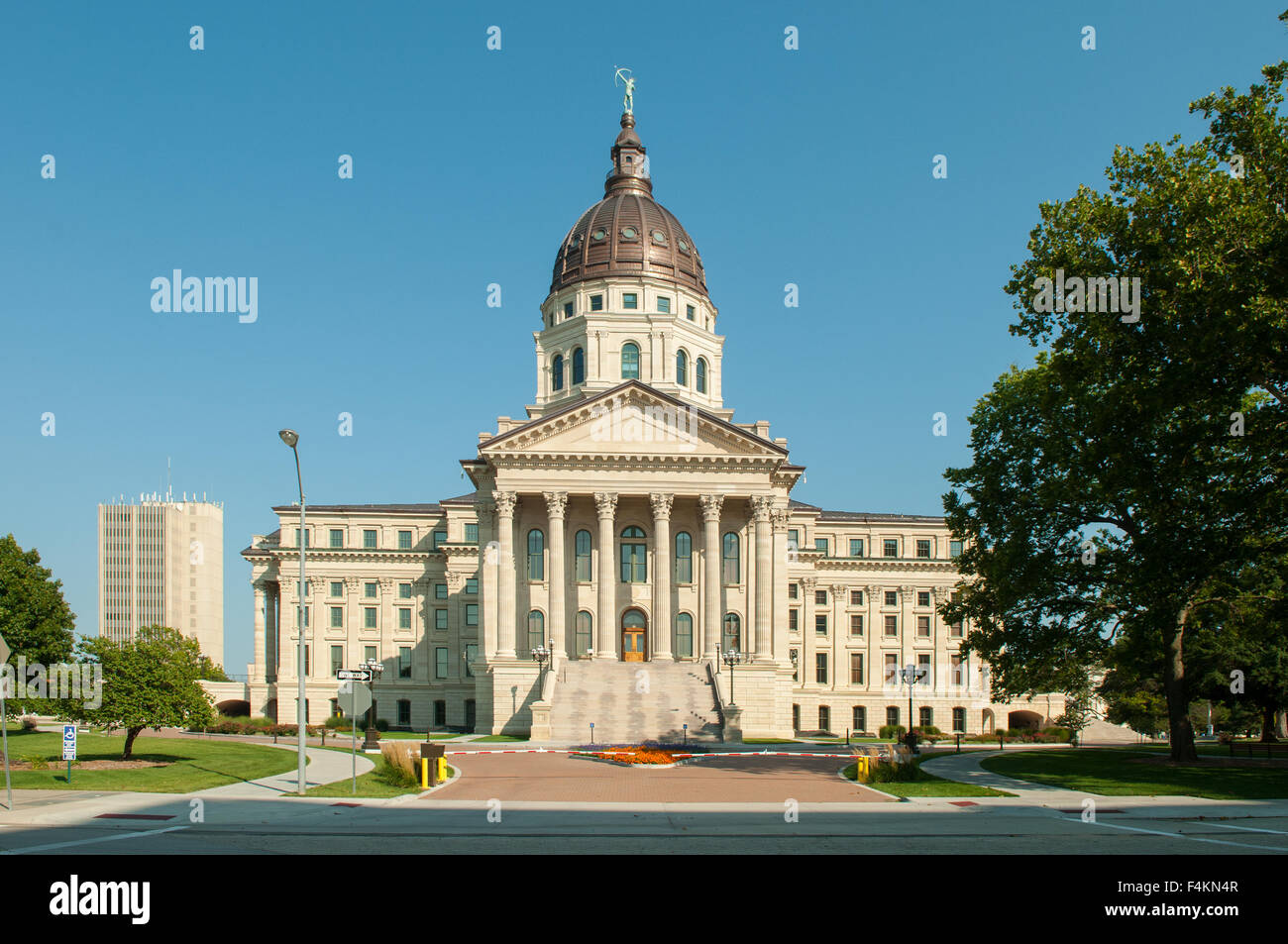 Kansas State Capitol, Topeka Kansas, STATI UNITI D'AMERICA Foto Stock
