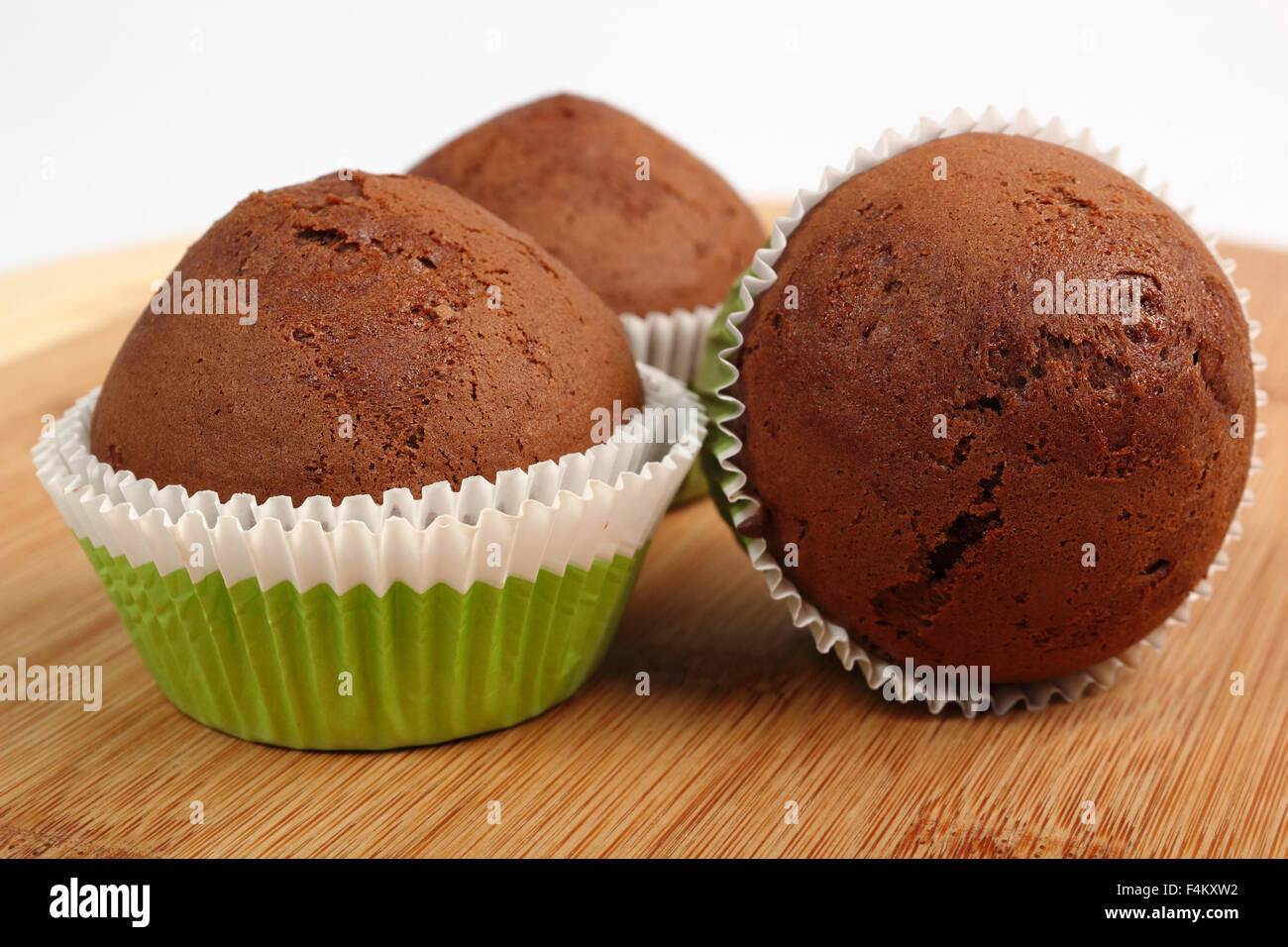 Muffin al cioccolato Foto Stock