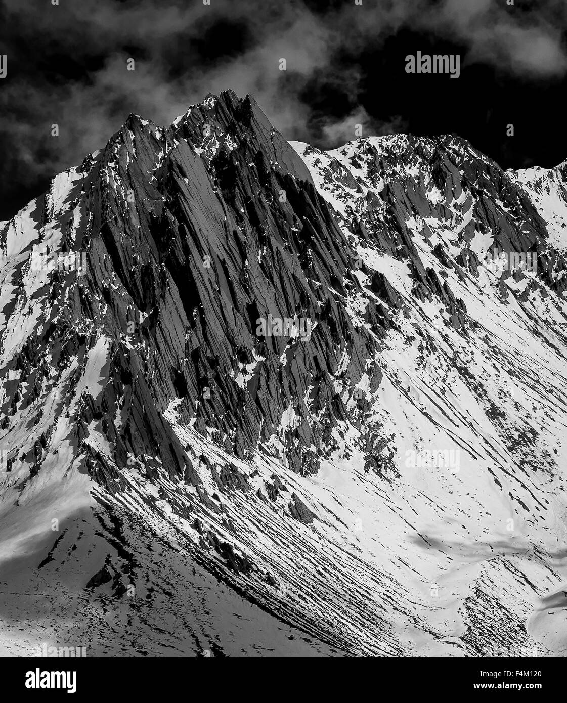 Nilgiri montagne gamma, Nepal Foto Stock