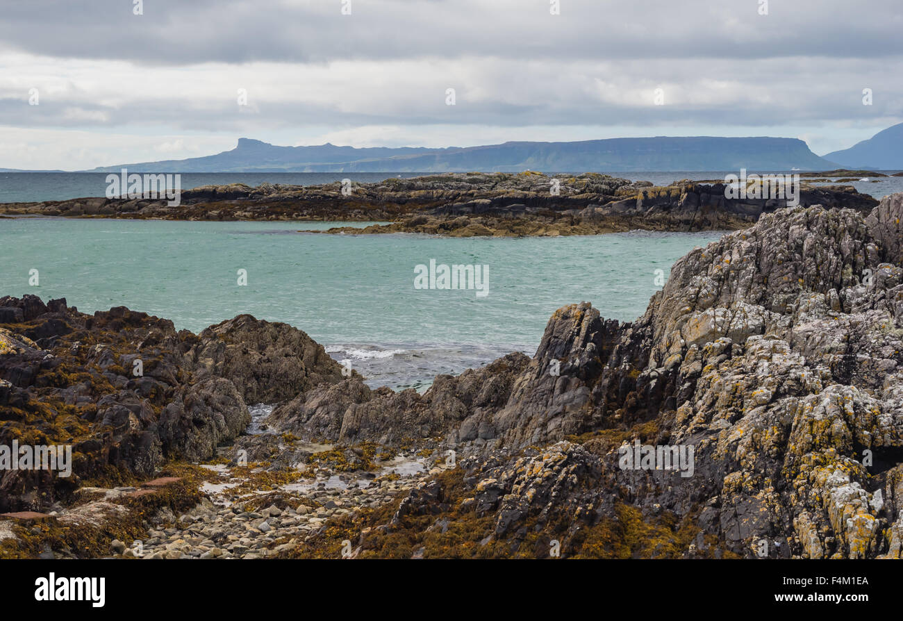 Seascape nel West Highland di Scotlands Foto Stock