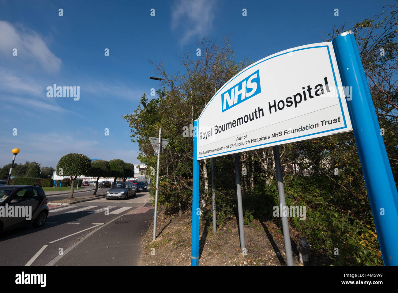 Royal Hospital di Bournemouth, Bournemouth Dorset, Regno Unito Foto Stock