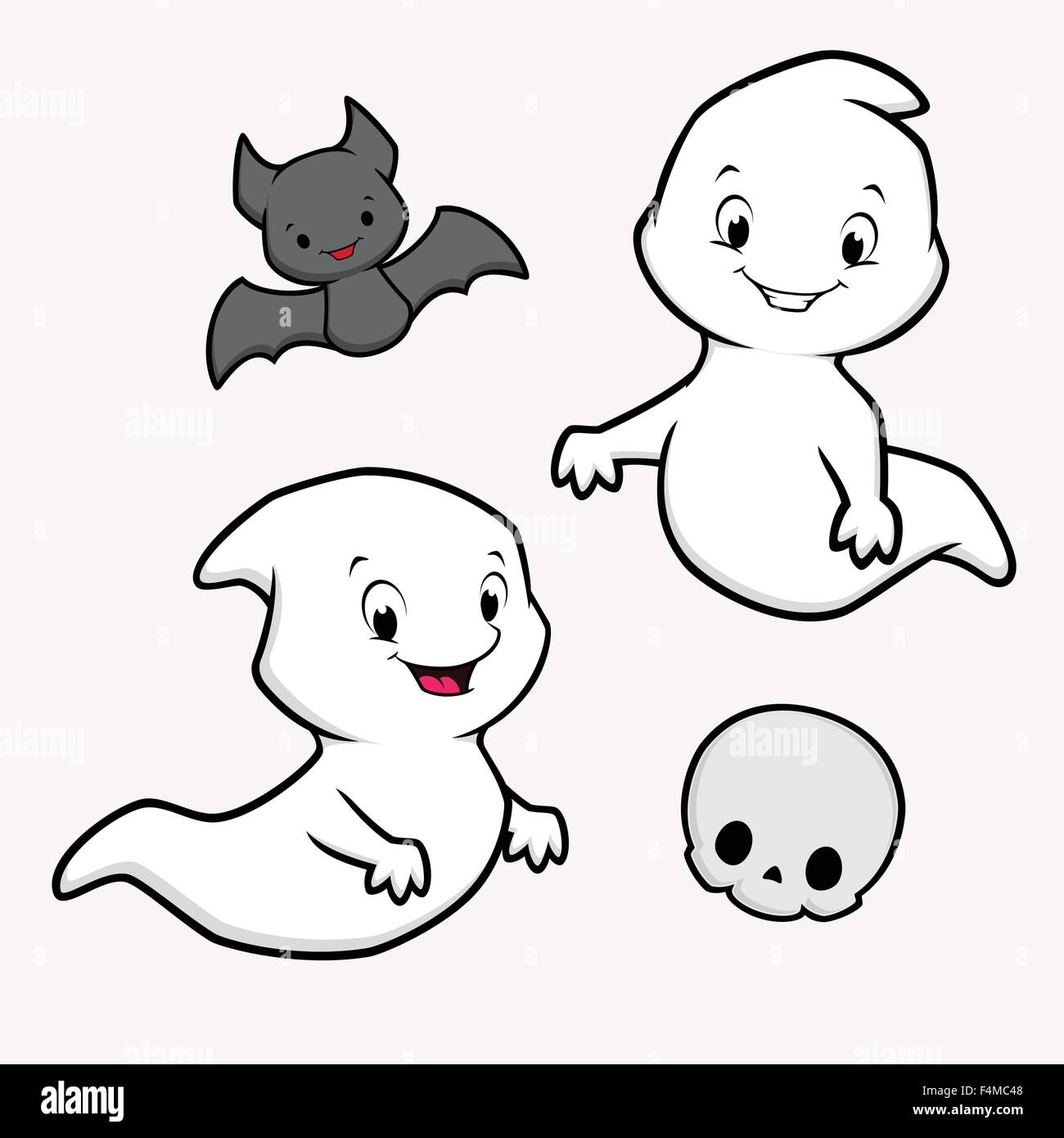 Cartoon ghost immagini e fotografie stock ad alta risoluzione - Alamy