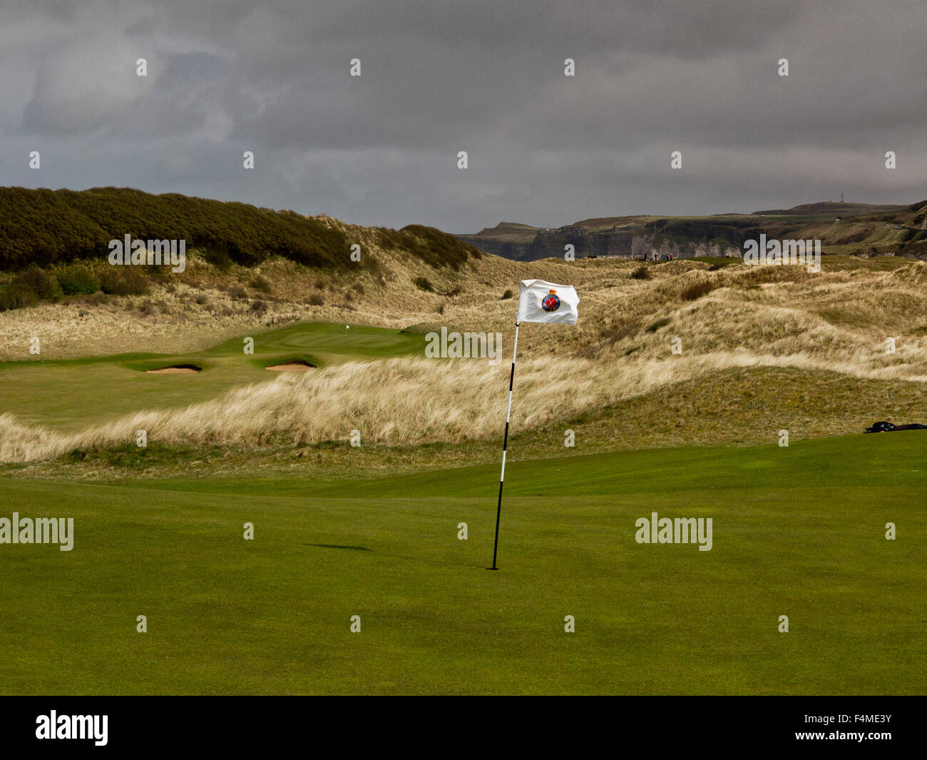 FILE DI FOTO: Portrush, Antrim, Irlanda del Nord, Regno Unito. 26 apr, 2013. Royal Portrush Golf Club recentemente annunciato come il luogo per il 2019 Open Golf Championship Credito: Motofoto/Alamy Live News Foto Stock