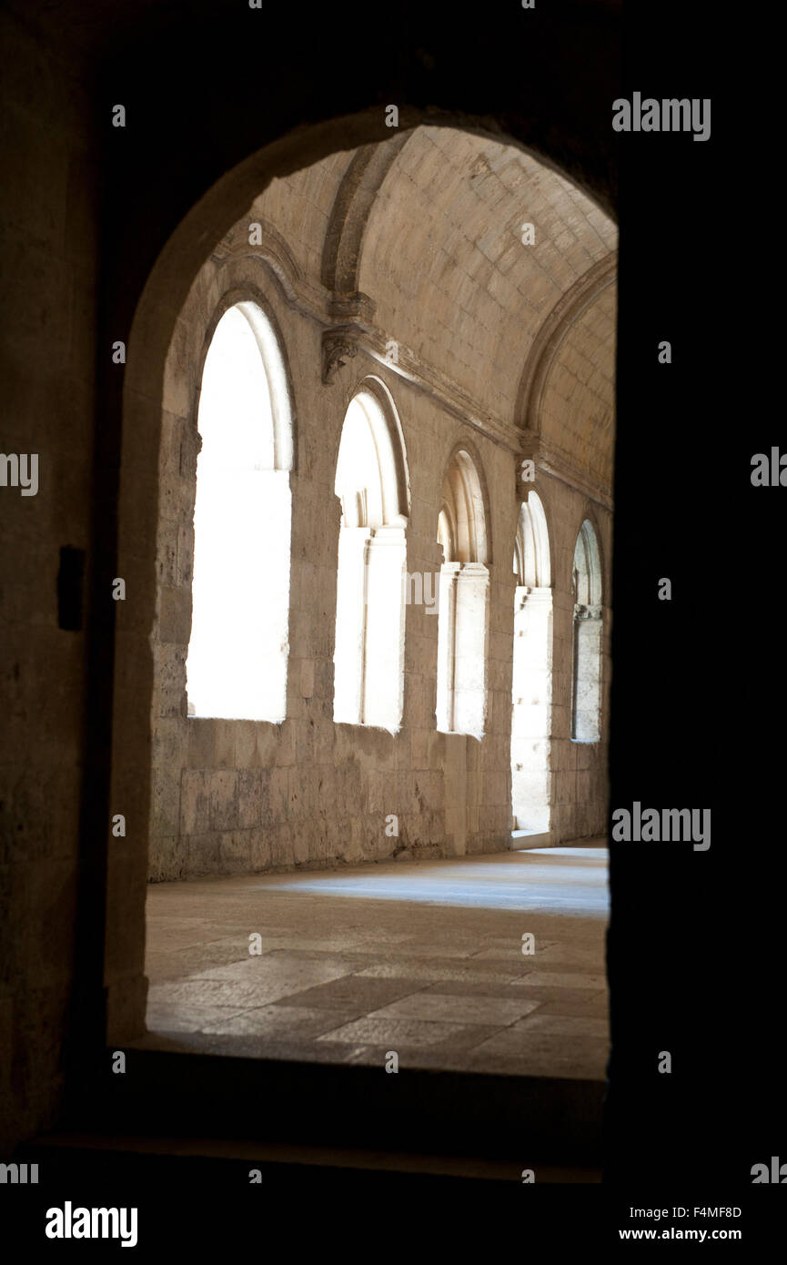 Abbazia di Silvacane : Departement Bouches du Rhone Provence Alpes Cote d Azur Francia Europa Foto Stock