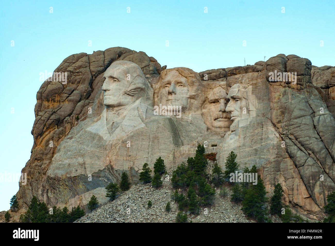 Mt Rushmore, Keystone, Dakota del Sud, STATI UNITI D'AMERICA Foto Stock