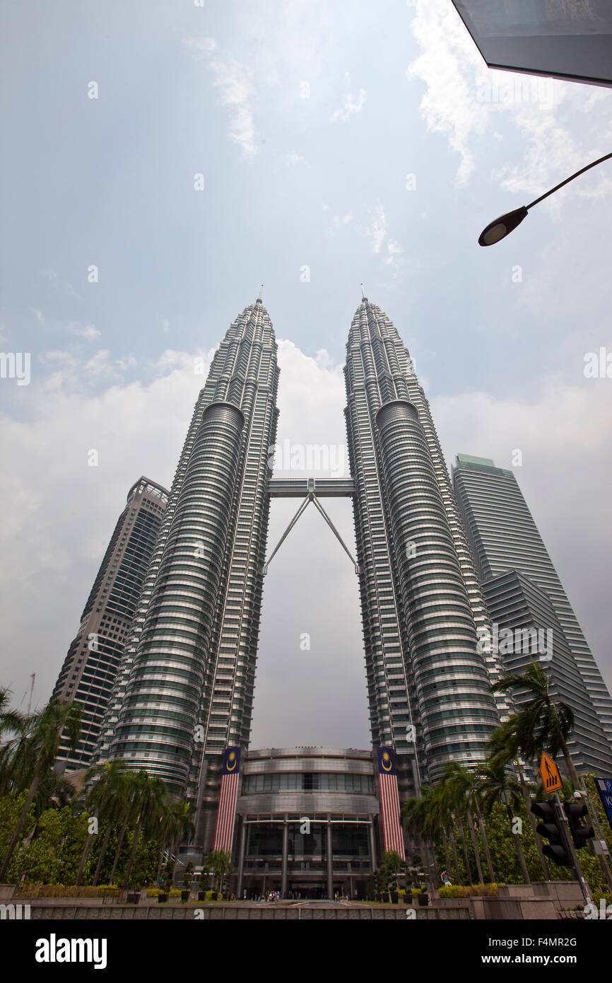 Torri Petronas, Kuala Lumpur Foto Stock