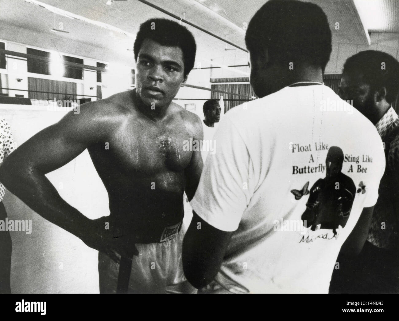 American boxer Muhammad Ali - Cassio Clay Foto Stock