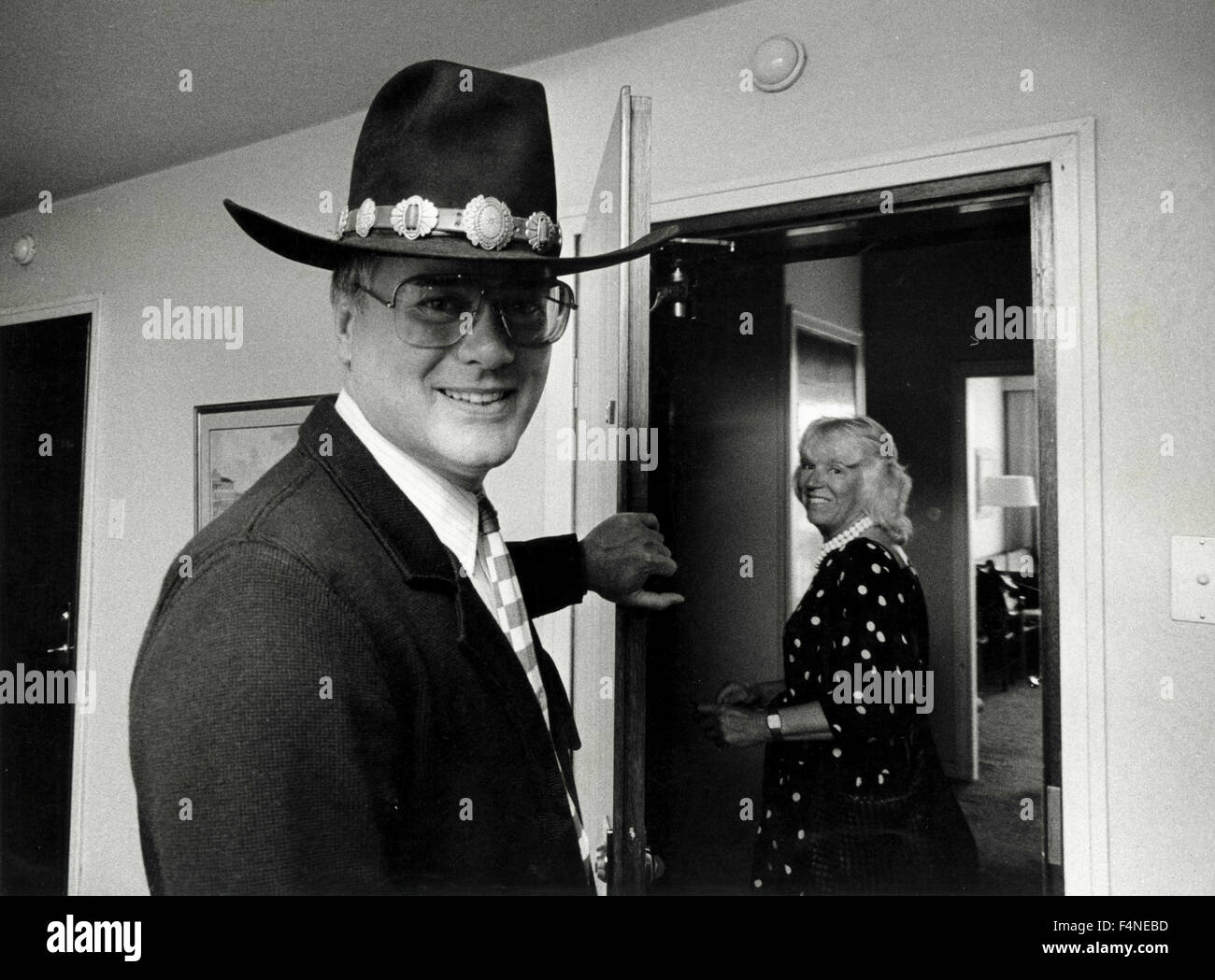 Larry Hagman, attore, U.S. Foto Stock