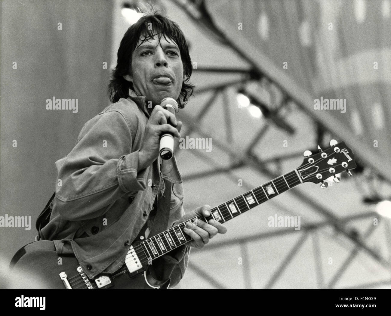 Mick Jagger, musicista, REGNO UNITO Foto Stock